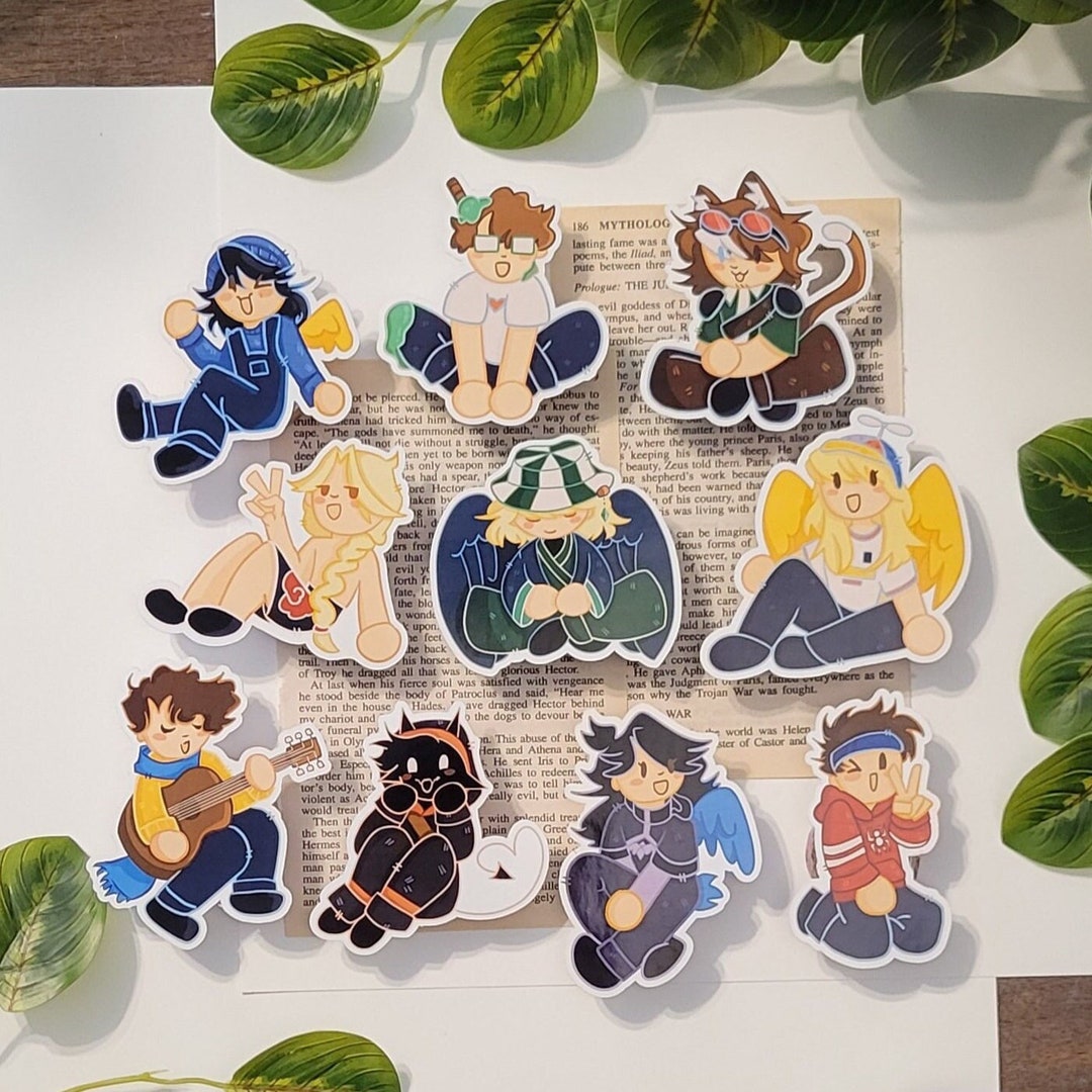 QSMP Stickers Quackity Wilbur Soot Roier Cellbit Philza Etsy