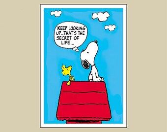 Snoopy Looking Up Etsy Snoopy Looking Up Etsy