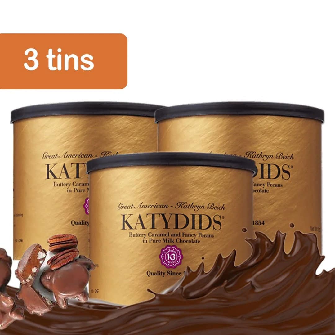 Katydids Candy Kathryn Biech Original Milk Chocolate Caramel Pecan Clusters the Turtles in the