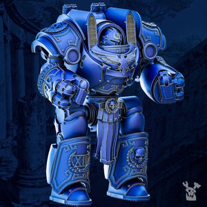 Legio Victrix Colossus Dreadnought 3D Printed Resin in 28mm scale for Wargames DakkaDakka