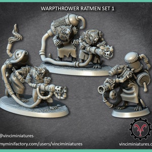 Ratmen Warpthrowers