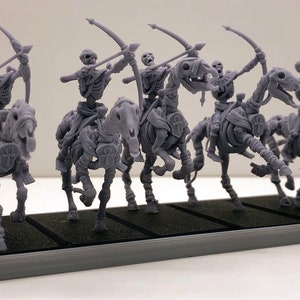 Tomb Skeleton Cavalry Unit for 28mm and 32mm Scale Games