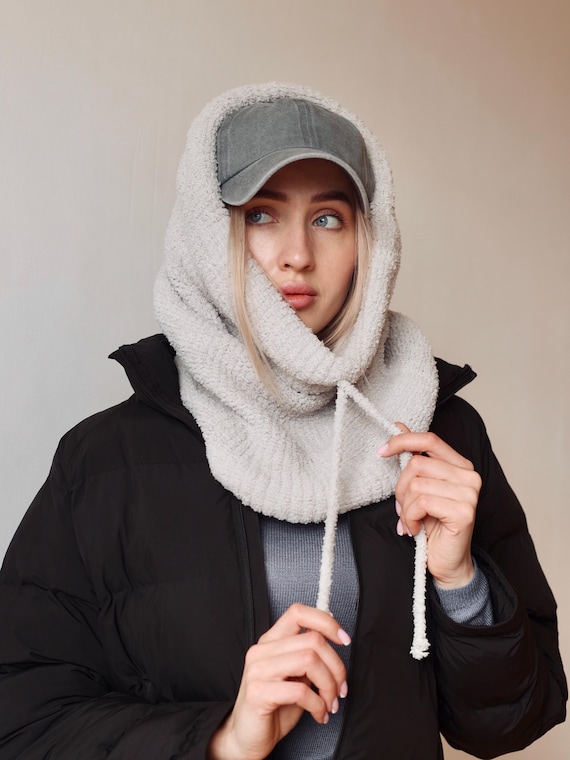 Grande Écharpe Chaude D'Hiver À La Mode Pour Femmes Poignet Snowboard