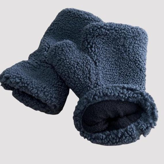 ZASFOU Touchscreen-handschoenen Voor Dames Voor Koud Weer, Warm Gerecycled Garen, Elastische Manchet, Handschoenen Gevoerd Met Fleece, Zwart, Eén Maat