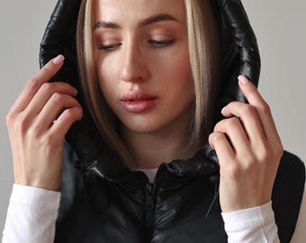 Hooded scarf, Womens balaclava, Hood cowl, Waterproof hood, Rainproof hooded cowl, High Quality hood, Outdoors gift for her