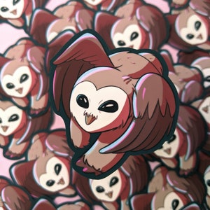Adesivo "Gufo Maledizione Bambino" di Owl House! (1/3 pezzi) / Adesivo in vinile / Adesivo per laptop / Adesivo decorativo (consentito dall'UE)