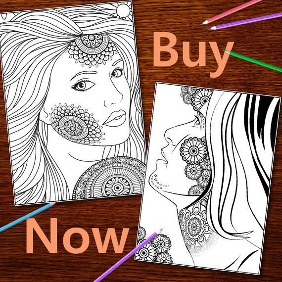 3D Mandala - PDF Coloring Book For Adults – Rachel Mintz Coloring