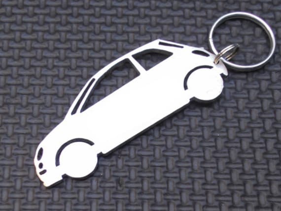 Fiat 500 Keyring Keychain Abarth X C L Cabrio E 500 Evo Hatchback Sport  Lounge Stainless Steel 