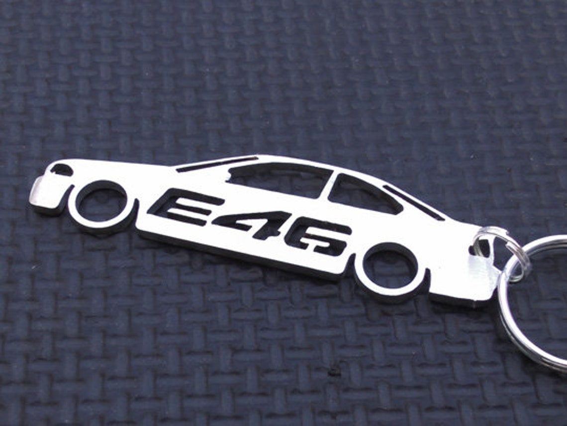 Bmw E46 Keyring Keychain 3 Series Coupe Sedan M3 316 318 320 - Etsy