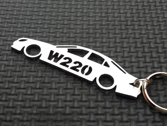 PantherCut Keyring for W220 Keychain S Class CDI V8 S55 S65 V12 V8 ABC 4Matic S500 S600 Airmatic Stainless Steel