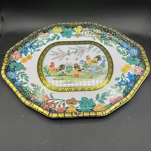 Vintage Daher Decorated Ware Metal Tray - Chinoiserie – Pink Porch