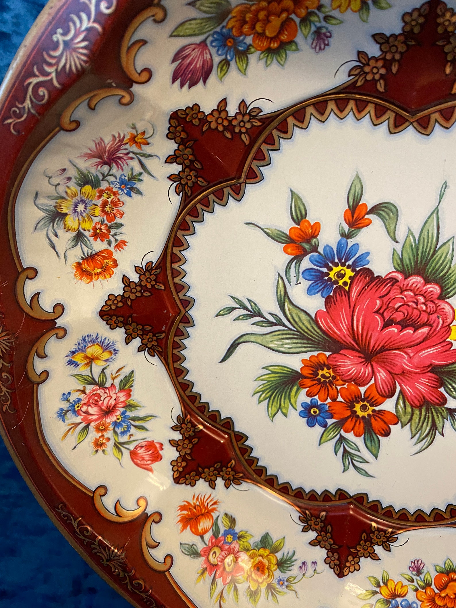 Beautiful Unique Vintage Daher Decorated Ware English Tin | Etsy