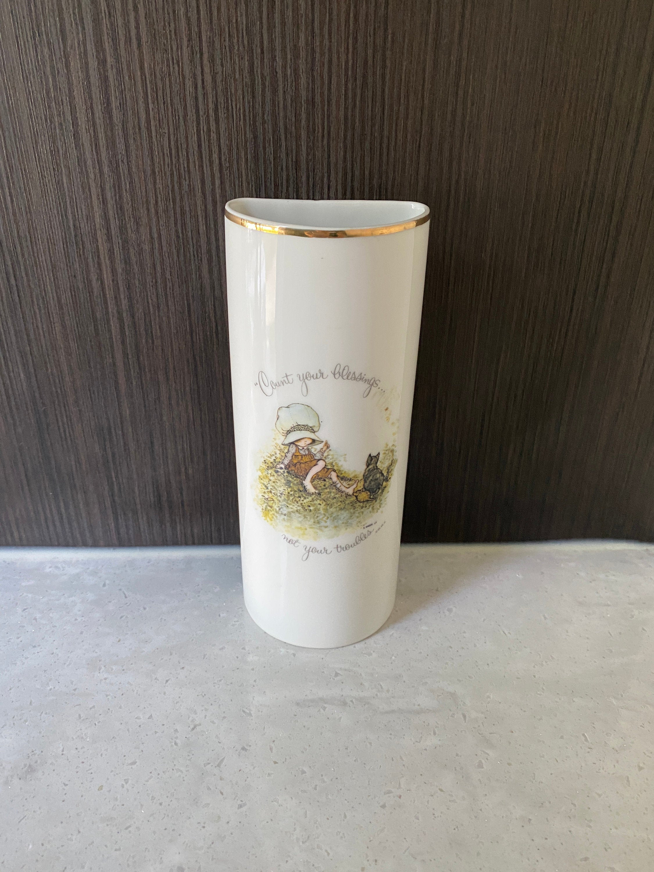 Holly Hobbie Wall Pocket Planter Count Your Blessings Not - Etsy