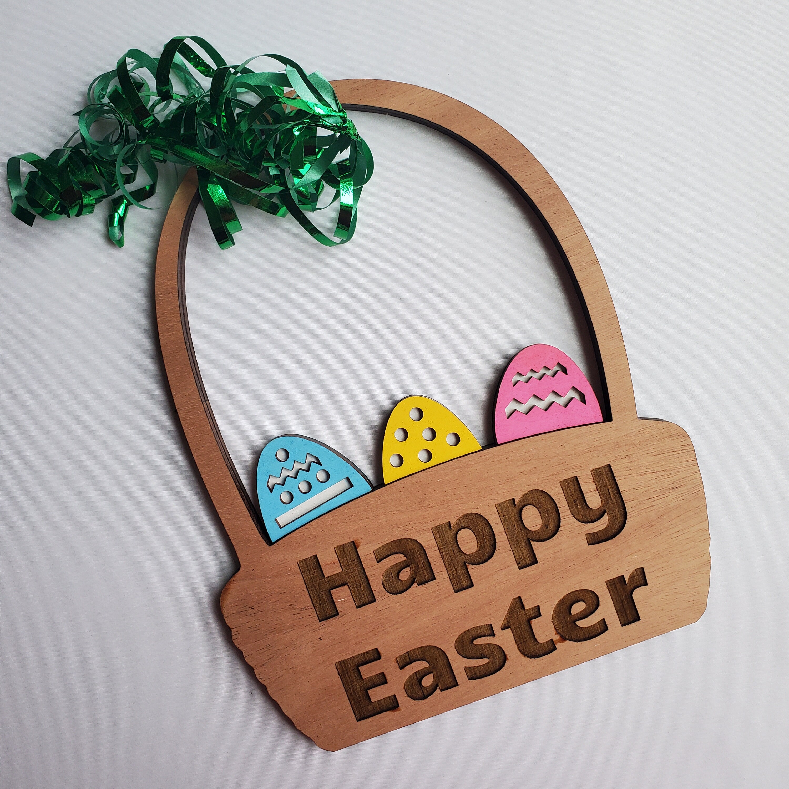 Easter Decoration Easter Basket Decor Easter Wall Decor Etsy