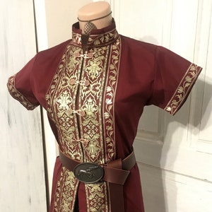 Royal Kaftan for women, reenactment, larp, fantasy, archer garbs
