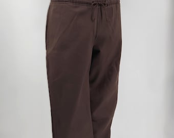 Straight leg 100% cotton LARP / archer pants - trousers for Fantasy Costume, Renaissance Fair or Historical Reenactment, handmade clothing