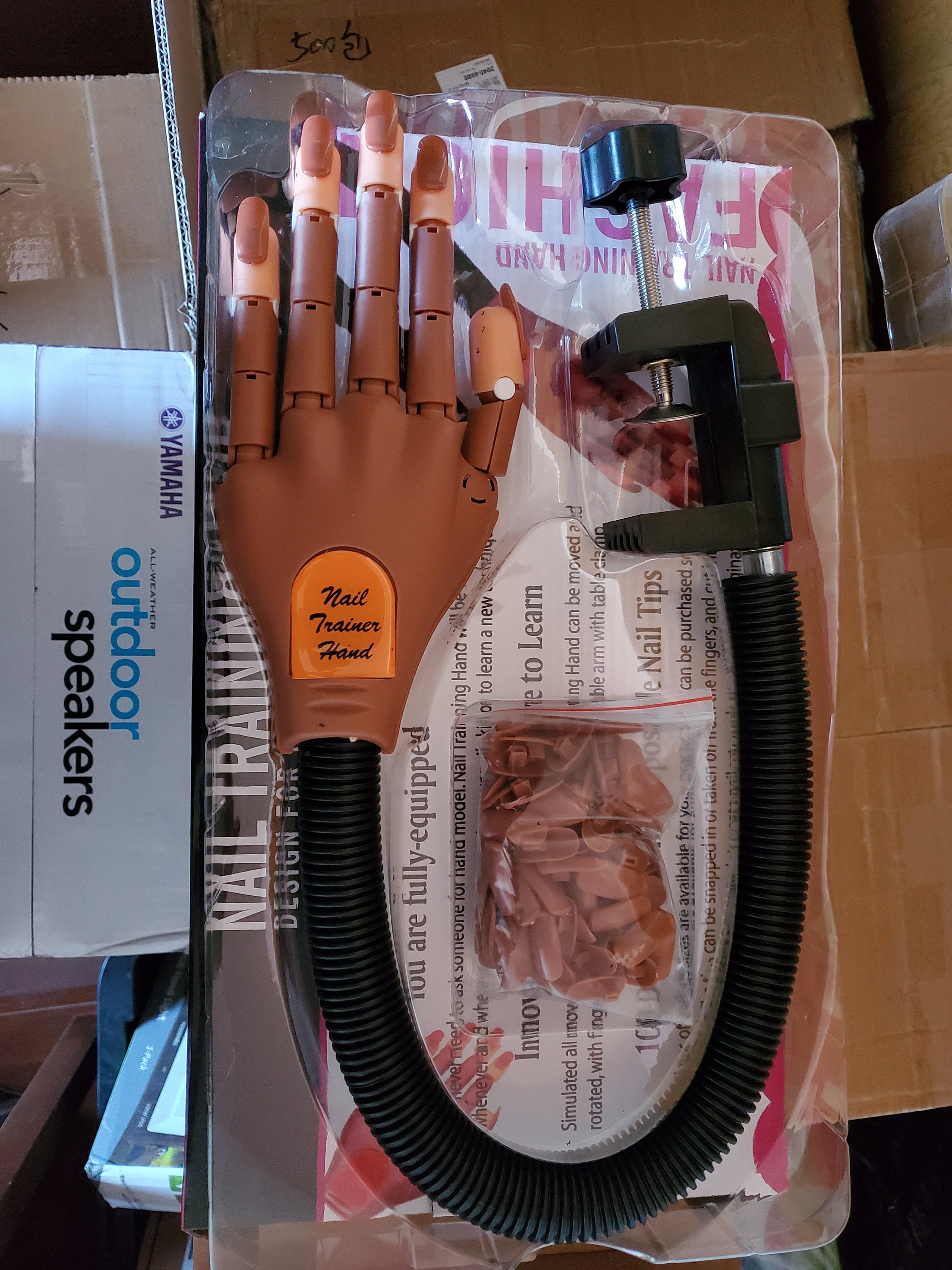 Learn How to Do Nails with these Poseable Nail Practice Hand