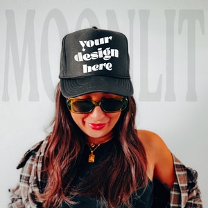 OTTO Cap Mockup - Trucker Baseball Caps Mockup - OTTO Cap 39-169 Mockup - Mesh Cap Mockup