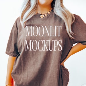 Comfort Colors 1717 Espresso Shirt - Comfort Colors Mockup - Comfort Color 1717 Mockup - Espresso Comfort Color Mockup - Espresso Mockup