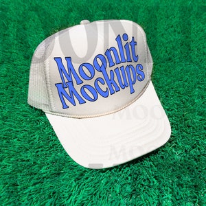 OTTO Cap Mockup - Trucker Baseball Caps Mockup - OTTO Cap 39-169 Mockup - Printify Mockup - Khaki Otto Cap Mockup - Mesh Cap Mockup