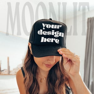 OTTO Cap Mockup - Trucker Baseball Caps Mockup - OTTO Cap 39-169 Mockup - Mesh Cap Mockup