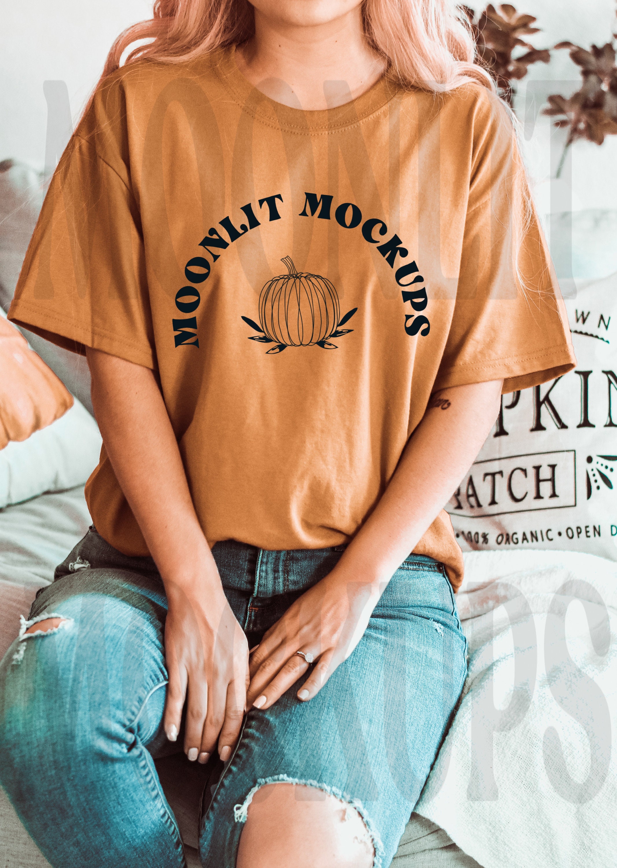 gildan old gold t shirt
