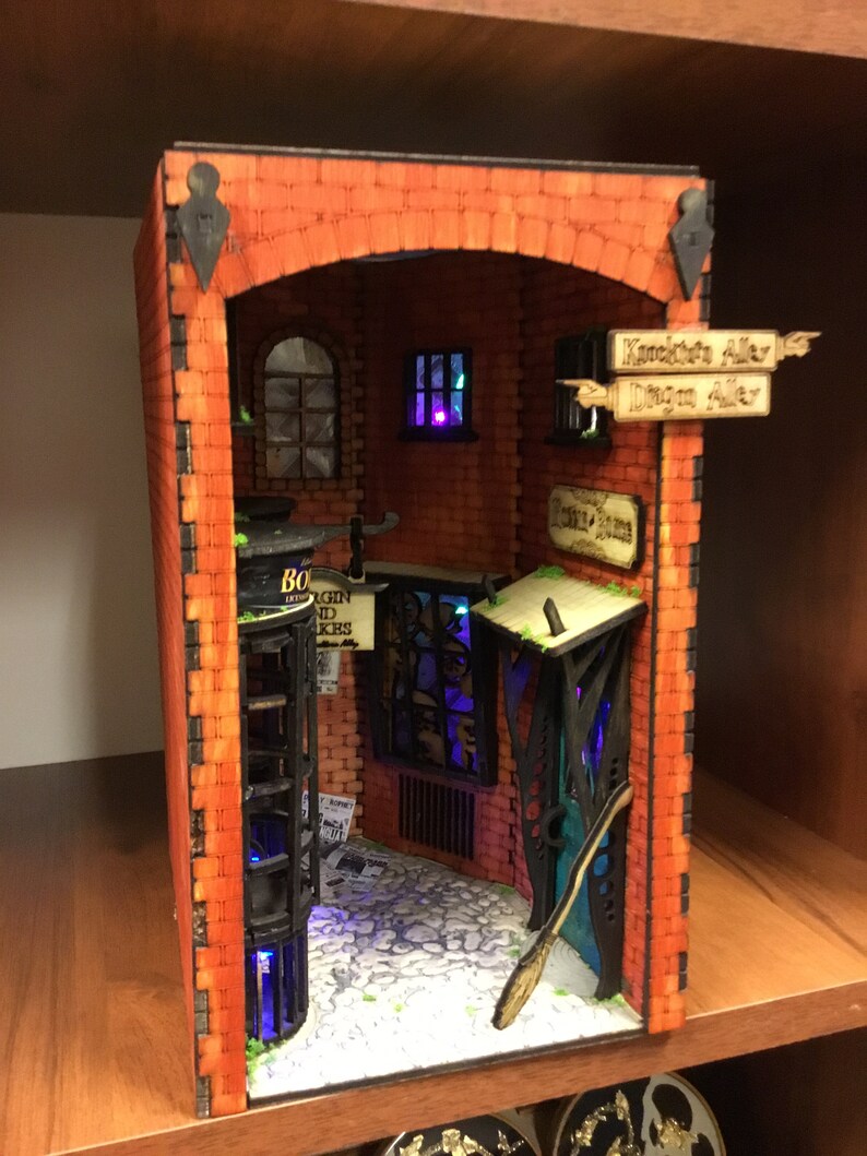 Nook Book Diagon Alley Etsy