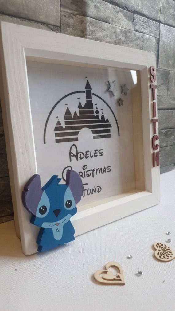 Boîte personnalisée Disney Stitch Money box Piggy bank cadeau Etsy France