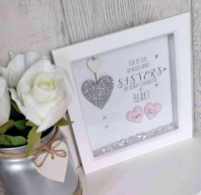Personalised Photo Frame Sister Birthday Christmas Gift Love Etsy