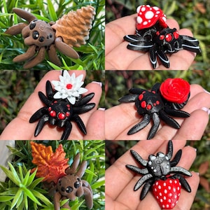 3D Printed Spider Fidget Toy: Various Themed Spiders image 10