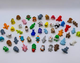 3D Printed Mini Animals: Articulated PLA Fidget Toys