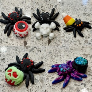 3D Printed Spider Fidget Toy: Various Themed Spiders image 8