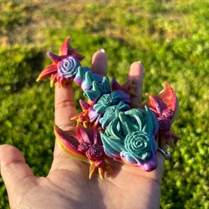 3D Printed Wyvern | 3D Printed Articulated Wyvern | 3D Printed Dragon | Wyvern Print | Fidget Wyvern | Moving Wyvern | Wyvern
