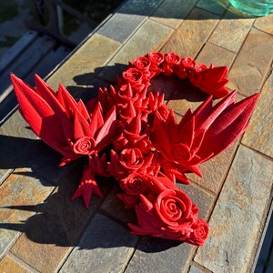 3D Gedruckt Rose Wing Gliederdrache Fidget Spielzeug