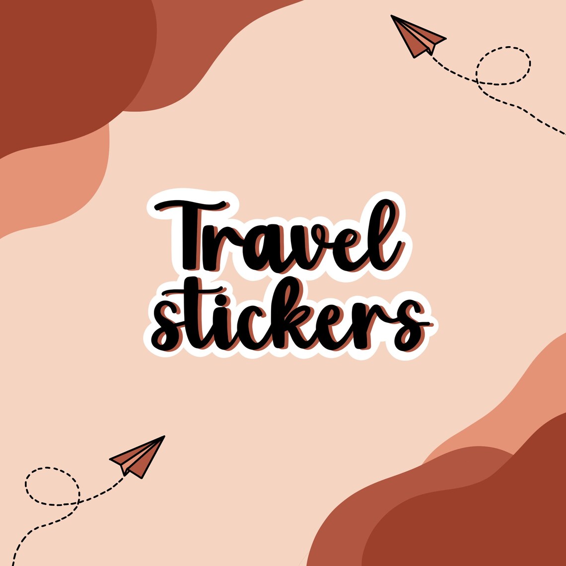 Reise Sticker Pack / Einzelperson | Etsy