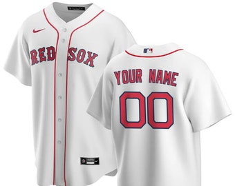 personalized infant red sox jersey