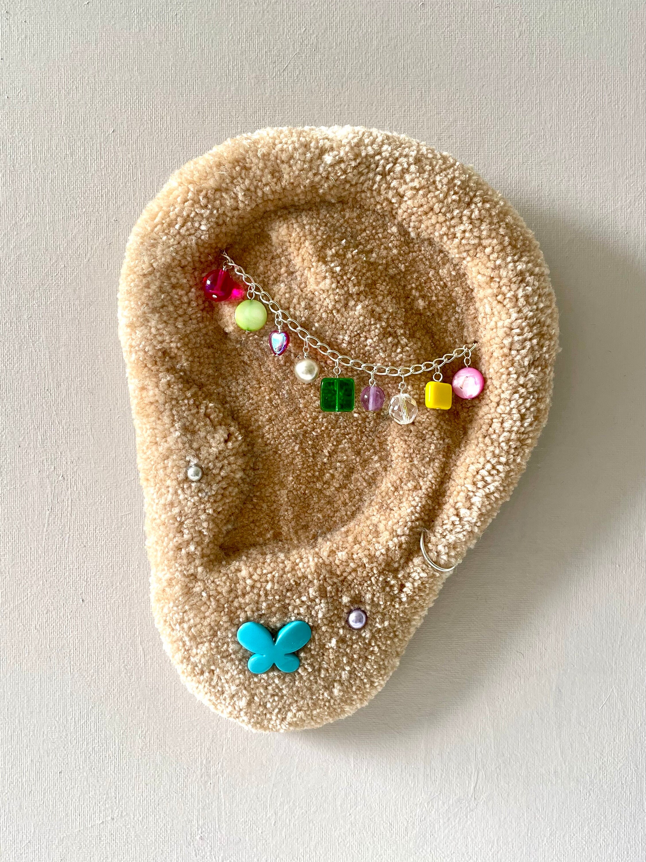 Custom Tufted Ear Rug: Weird Handmade Maximalist Wall Art - Etsy UK