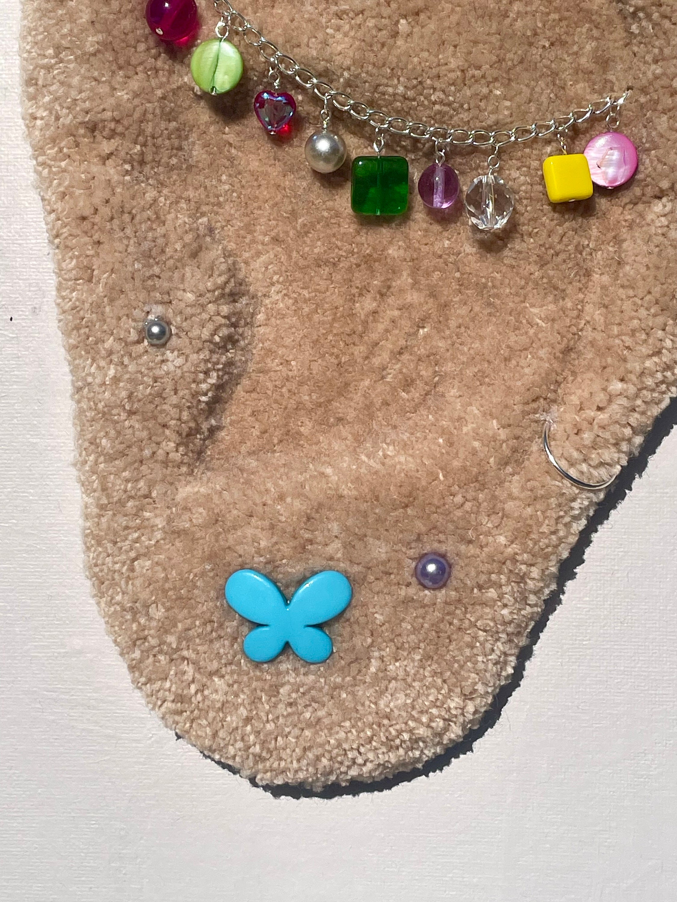 Custom Tufted Ear Rug: Weird Handmade Maximalist Wall Art - Etsy UK