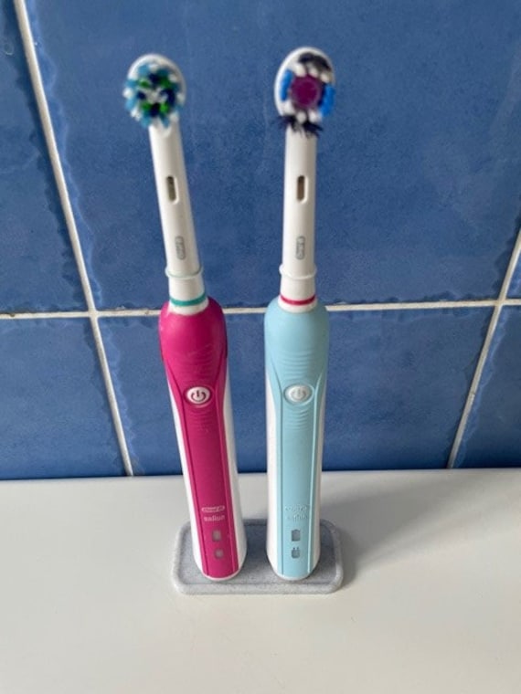 Supporto Per Spazzolino Elettrico Oral-B - Porta Testine Igienico Con Drenaggio - Foto 3