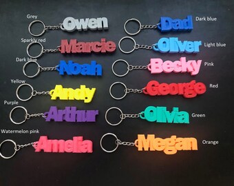 Porte-clés personnalisé - un excellent cadeau pour quelqu’un qui commence l’école!