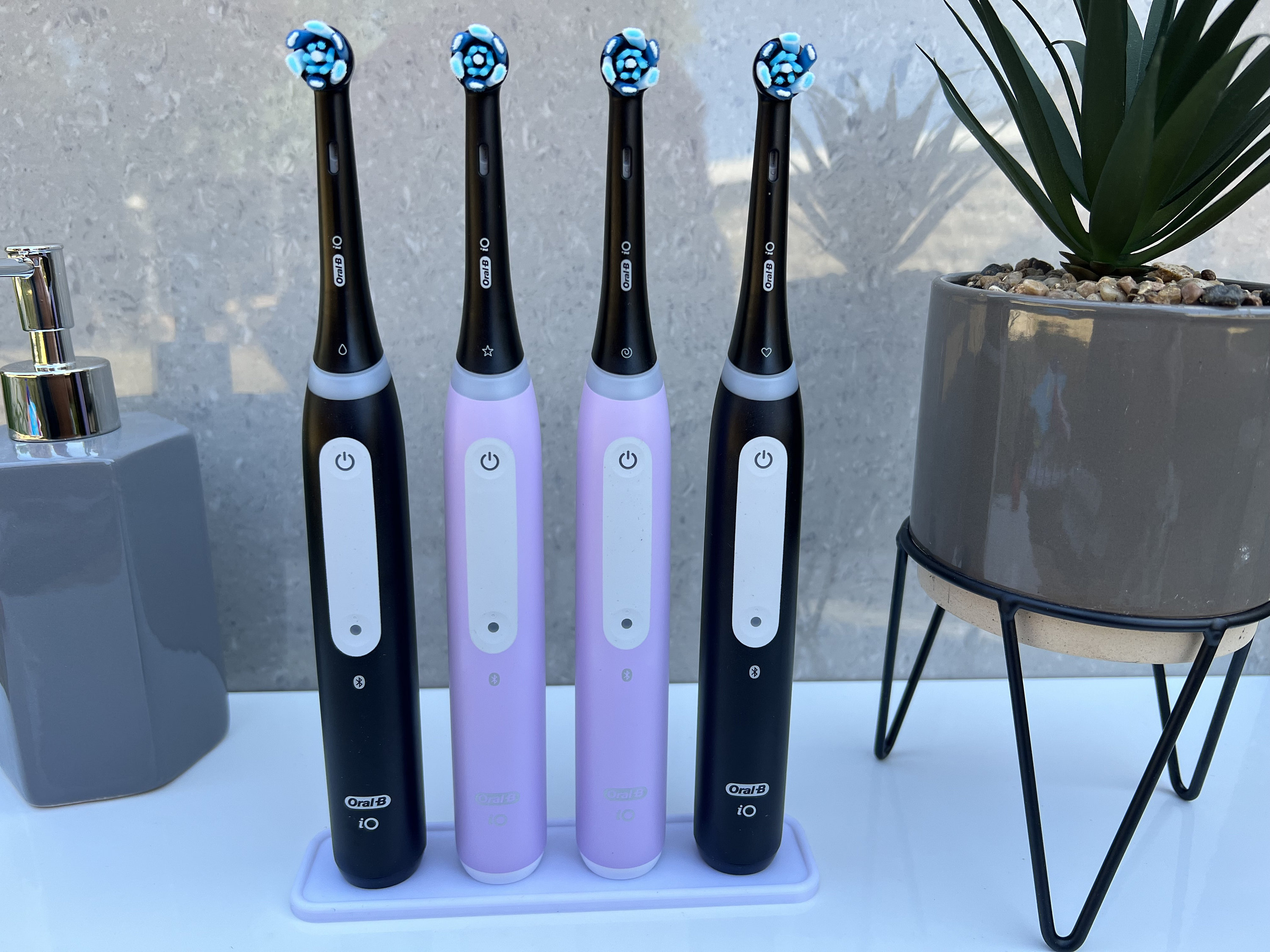 ブラウン オーラルB 5、4、3、2、1電動歯ブラシ用歯ブラシスタンド