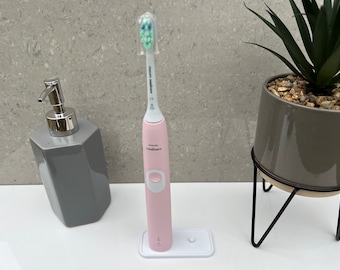 Toothbrush stand for 1, 2, 3 or 4 Philips Sonicare electric toothbrushes