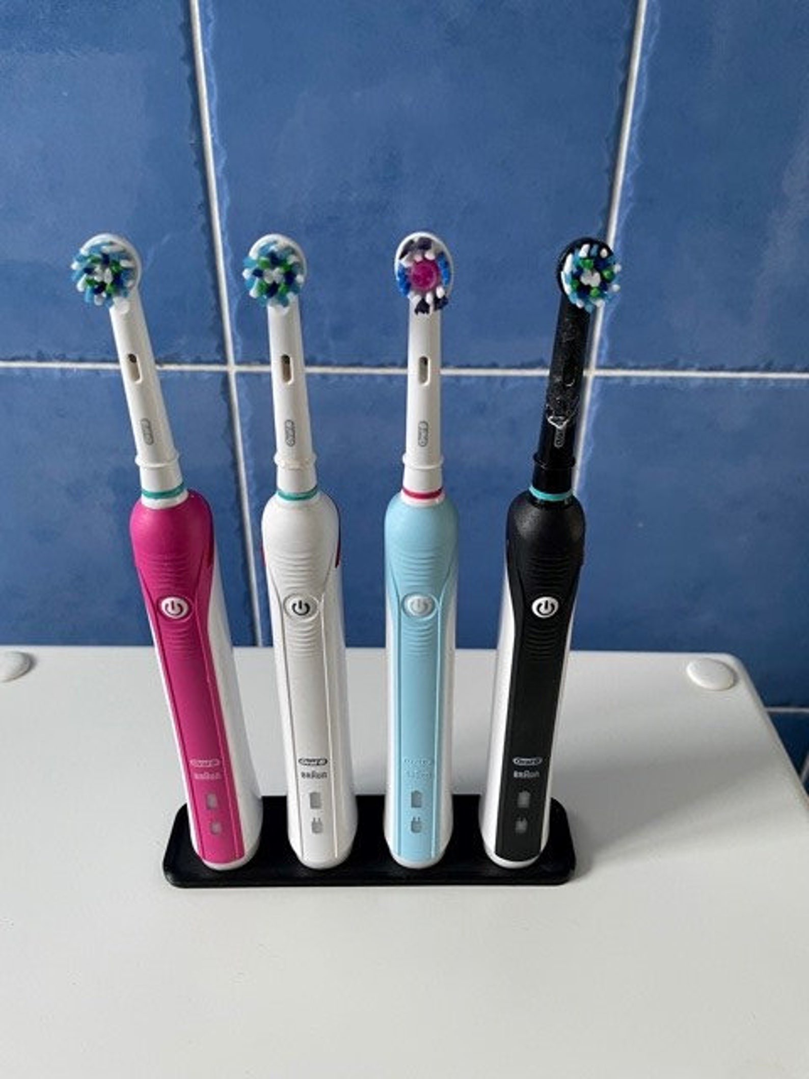 Toothbrush stand/holder for Braun Oral B for 5 4 3 2 1 Etsy