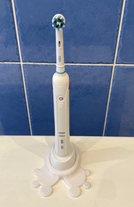 Soporte/soporte para cepillo de dientes eléctrico para 5, 4, 3, 2, 1  cepillos de dientes eléctricos Braun Oral B efecto blanco, negro y mármol -   España