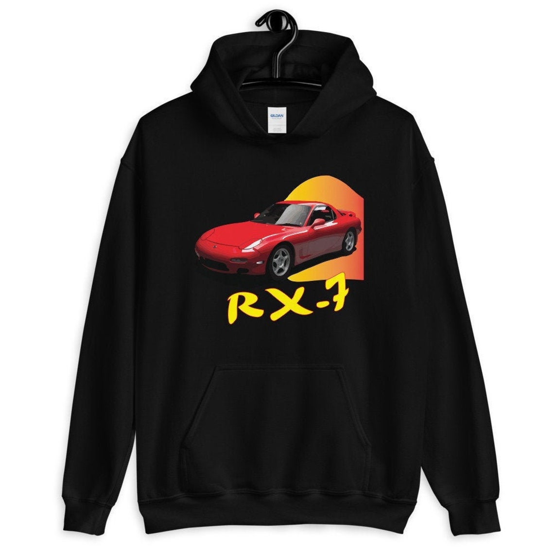 JDM Classic RX7 JDM Hoodie Japanese Car Retro RX7 Classic Etsy