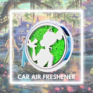 Frosch-Prinzessin Auto Duft Diffusor Locket Kits. Fahrer, Mutter, Vater, Halloween, Ostern, Weihnachtsgeschenk