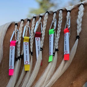 I.C.E. UltraLite Horse ID Tag: Slightly Imperfect, Lightweight, Emergency Contact Information