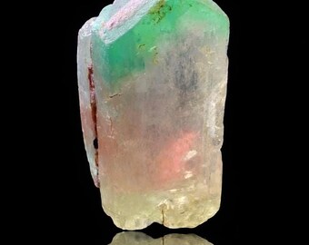 314 c.t Natural Bi Green Kunzite Crystal-Specimen-Minerals-Gemstones-Rocks-Jewllery-Rough-gemmy-Gems-Rare-Healing-Chakra stone-Raw-Healing.