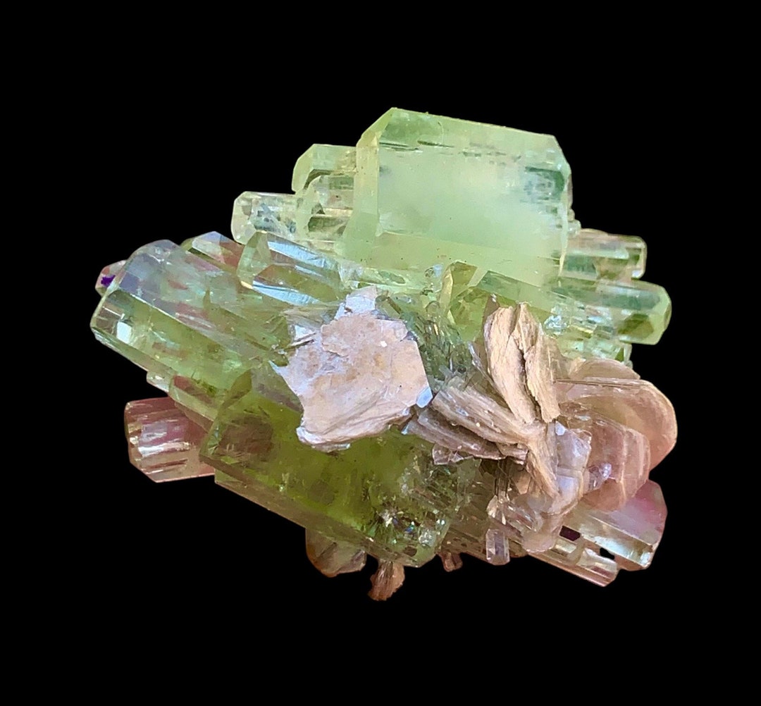 Carat Green Aquamarine Beryl Cluster Shigar Mine, Pakistan