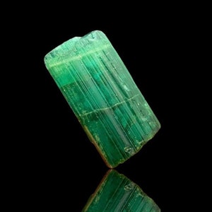 56.0 Carats Collector Choice Natural Beautiful Complete Gemmy Bluish Green Tourmaline Crystal From Paprok Mine Afghanistan.